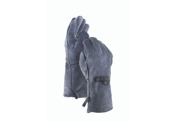 Lederen BBQ handschoenen