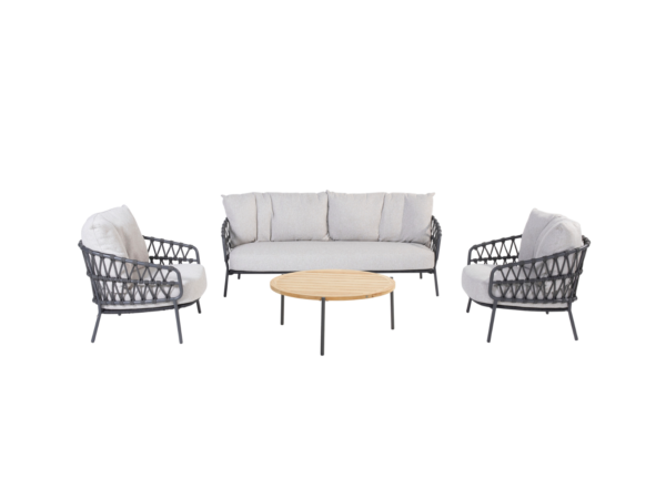 Calpi loungeset met Yoga Ø90 salontafel